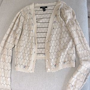 Vintage light summer cardigan